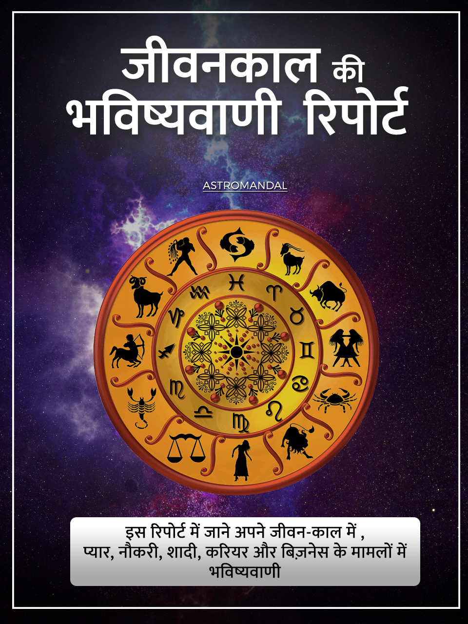 astromandal lifetime prediction report hindi